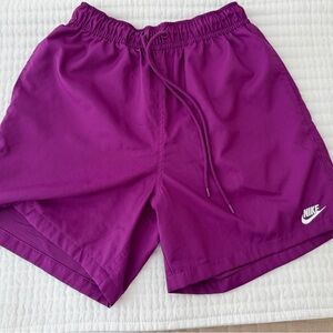 Nike Men's Purple Athletic Shorts